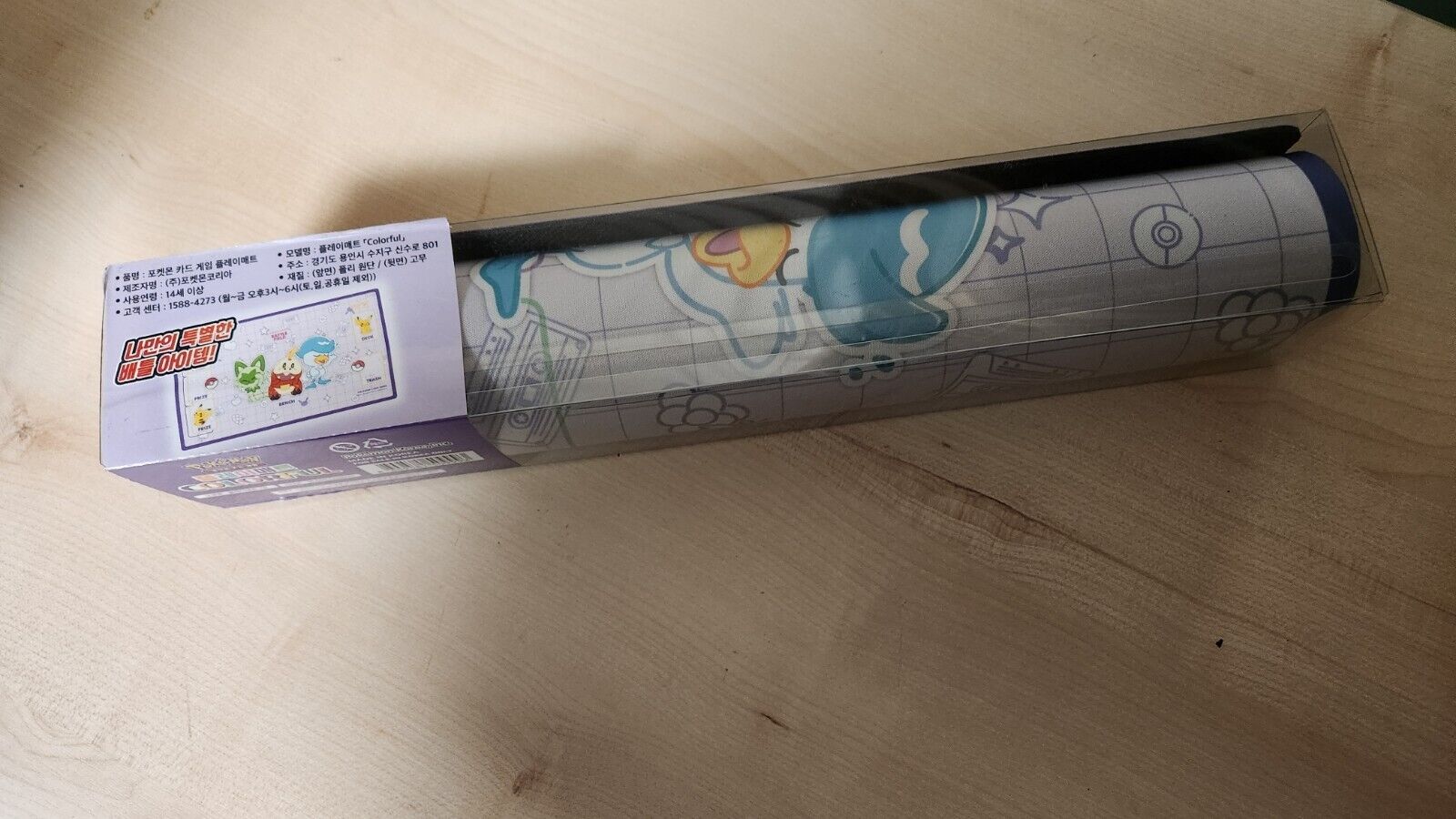 COLORFUL rubber playmat Pokemon Card Korea Exclusive playmat